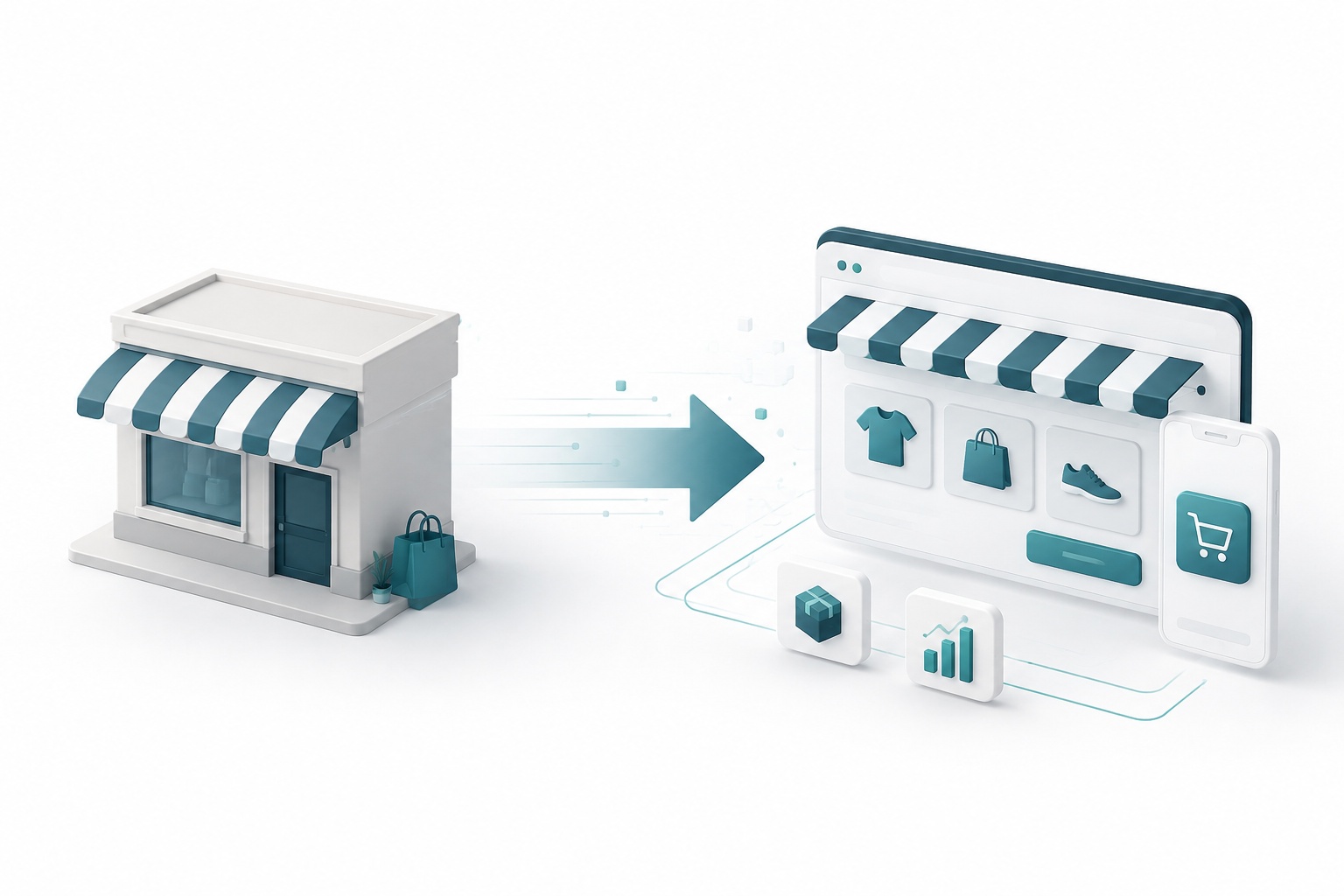 تبدیل کسب و کار سنتی به آنلاین
