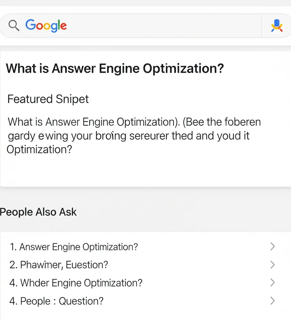Answer Engine Optimization چیست ؟ و چطور انجام میشود ؟