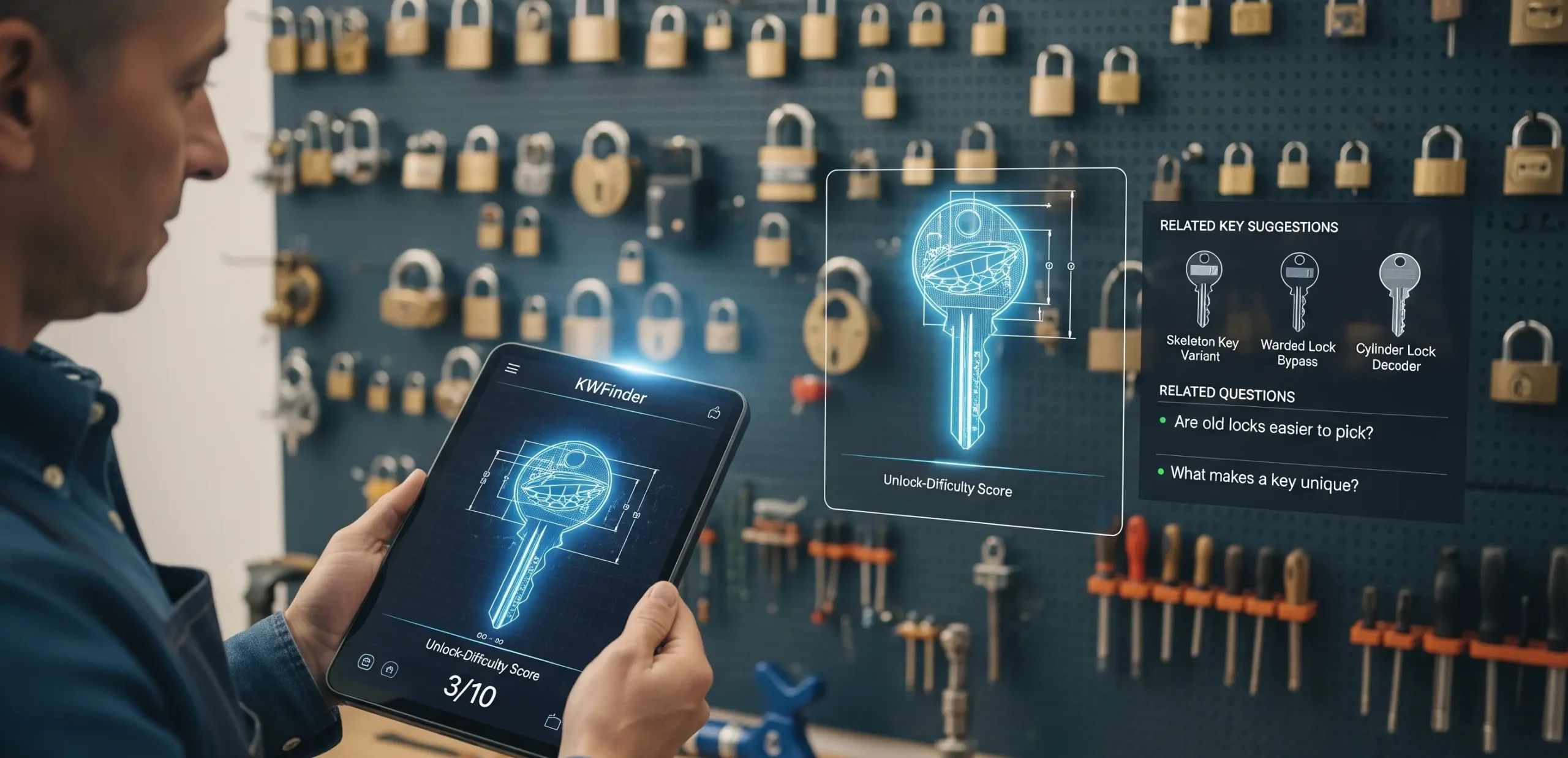 KWFinder: متخصص پیدا کردن کلمات کلیدی طلایی