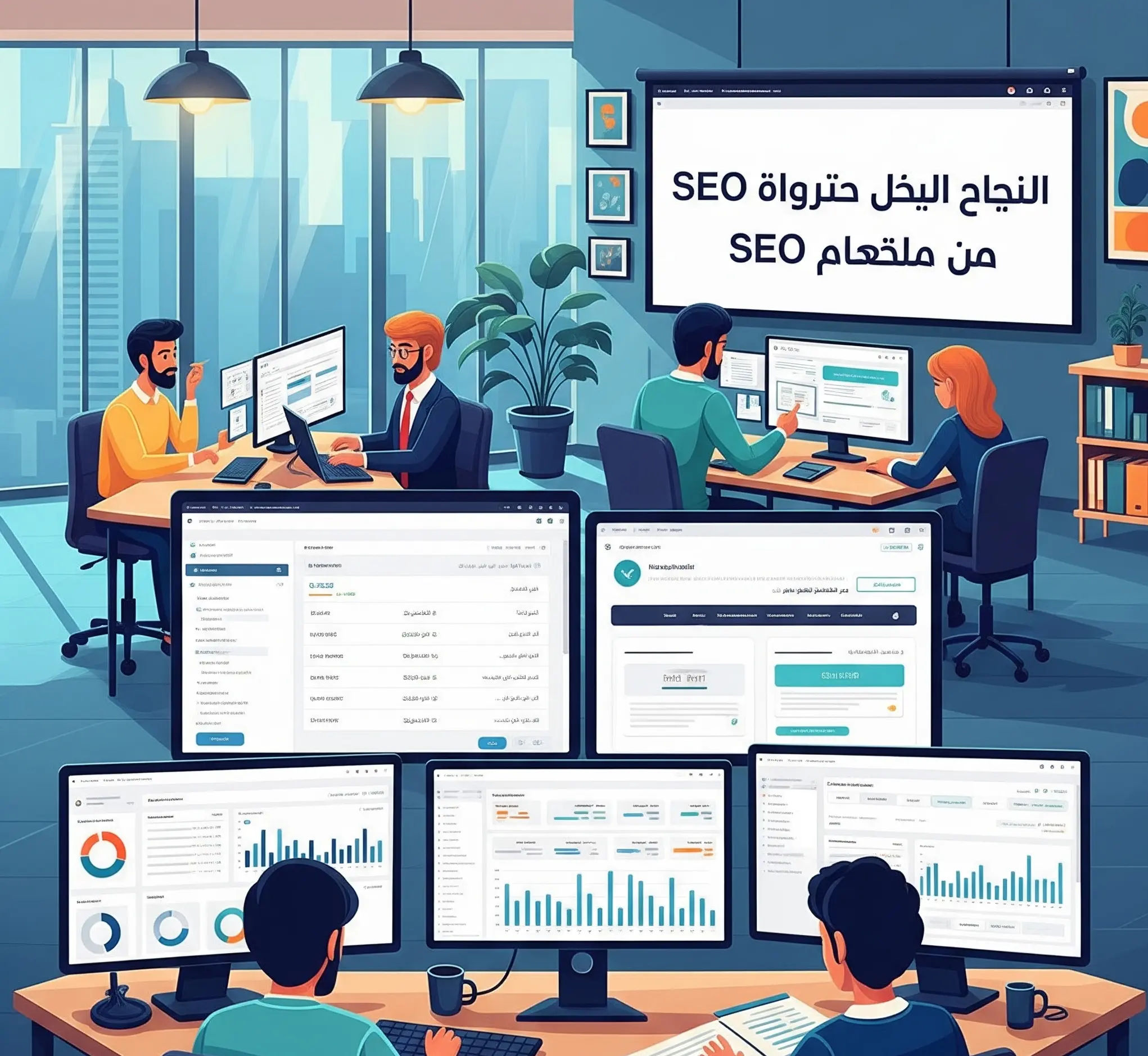 خدمات سئو سایت زبان عربی