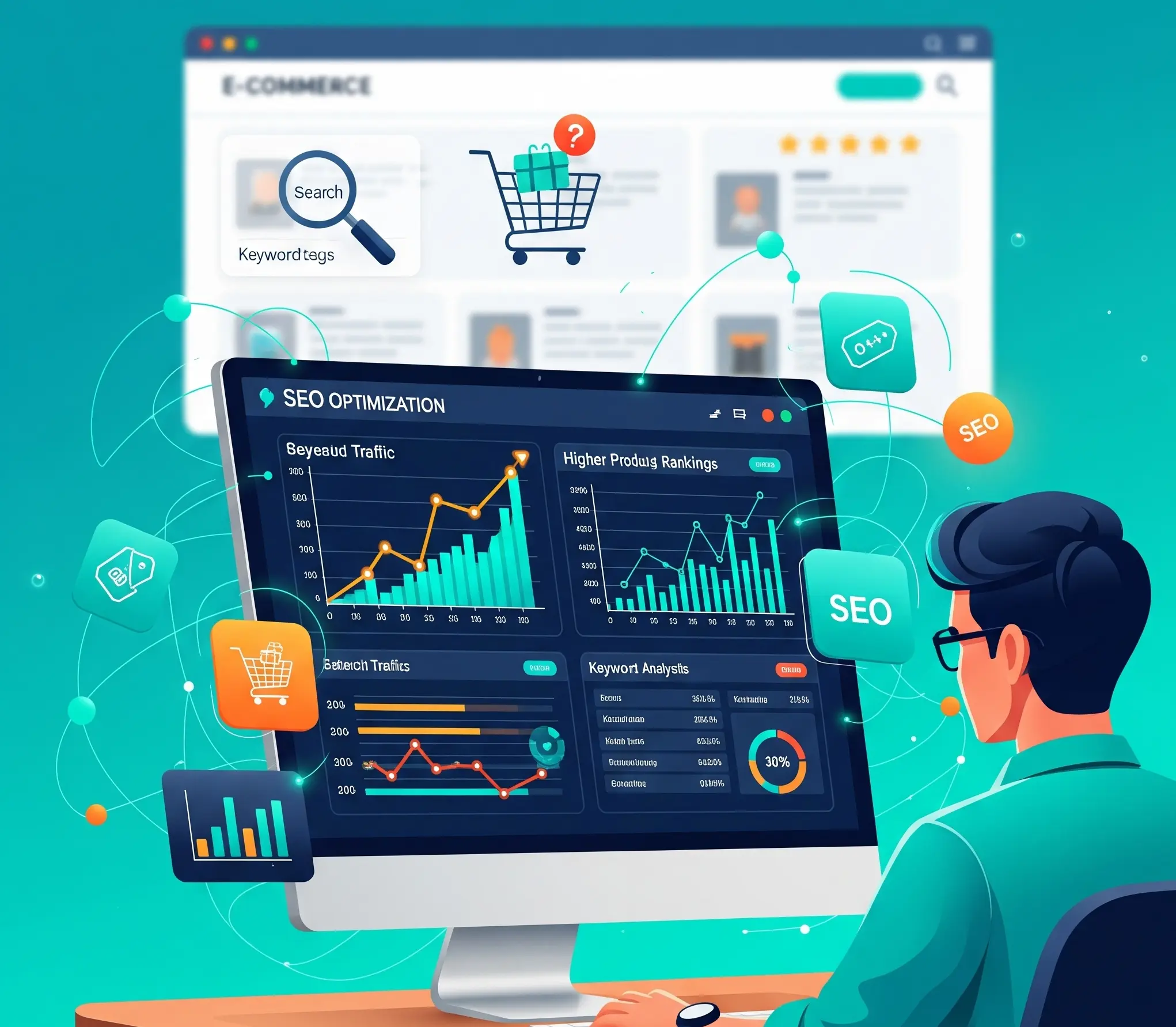 خدمات سئو سایت فروشگاهی