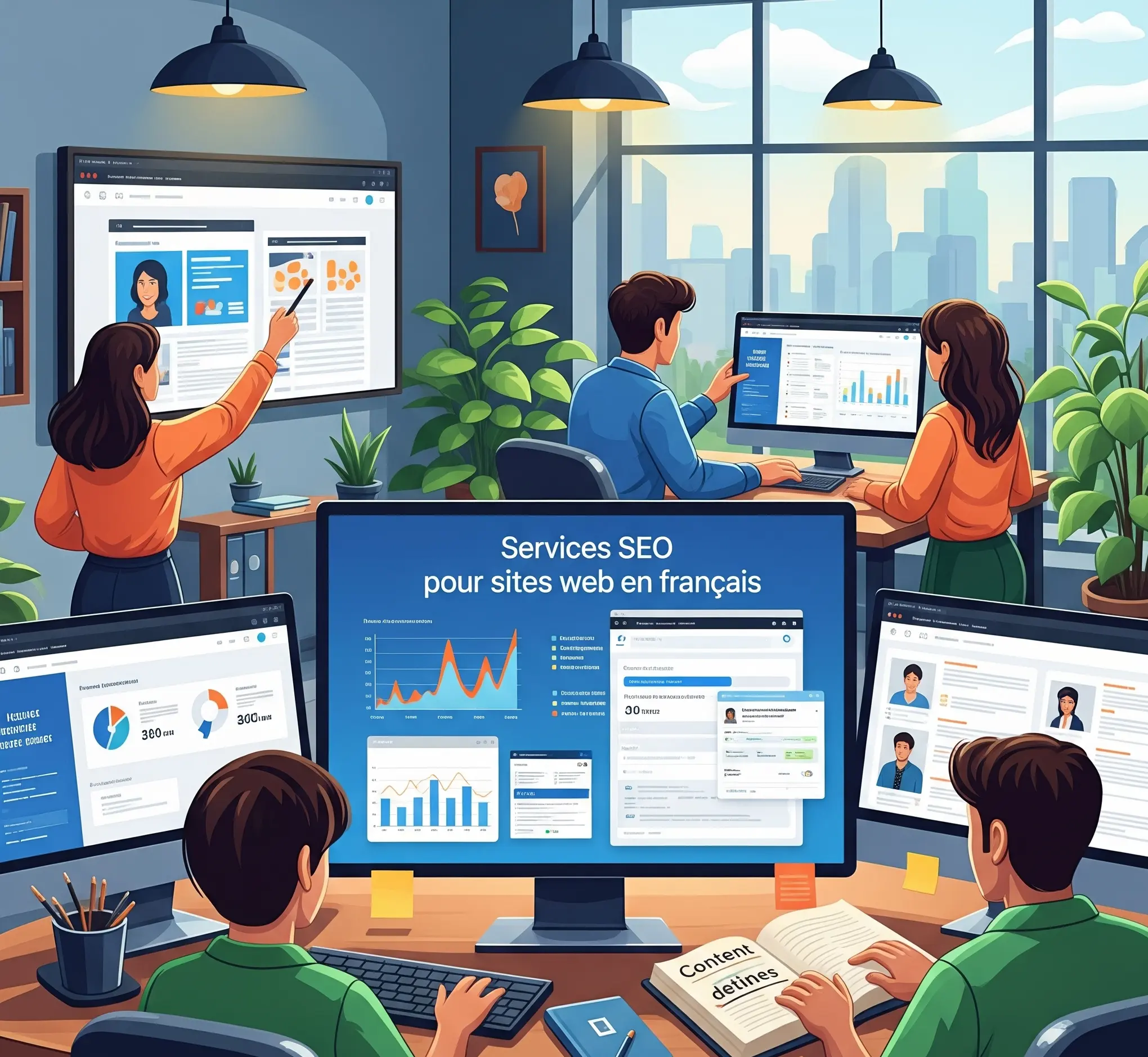 خدمات سئو سایت زبان فرانسوی