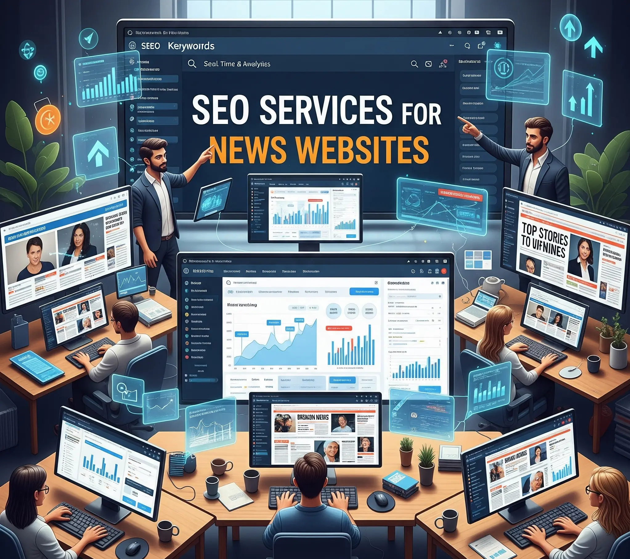 خدمات سئو سایت خبری
