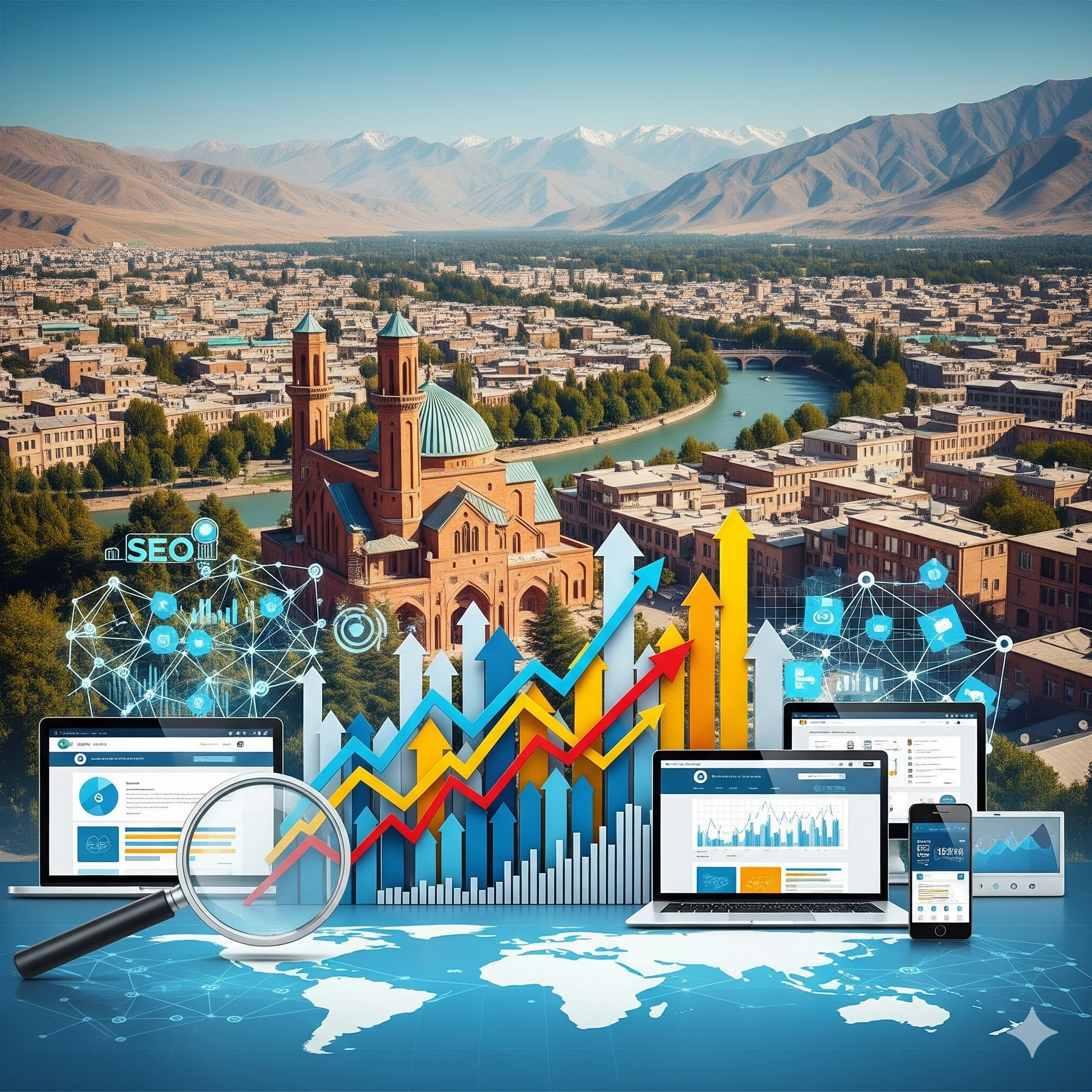 خدمات سئو در آمل (100% تضمینی با قیمت مناسب)
