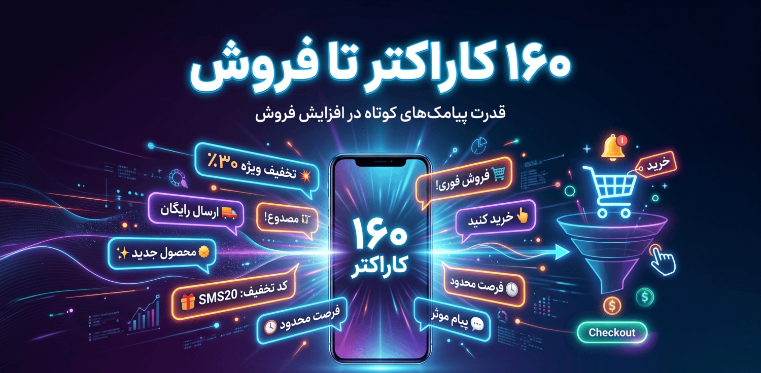 ۱۶۰ کاراکتر تا فروش